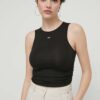 Tommy Jeans top culoarea negru DW0DW17893