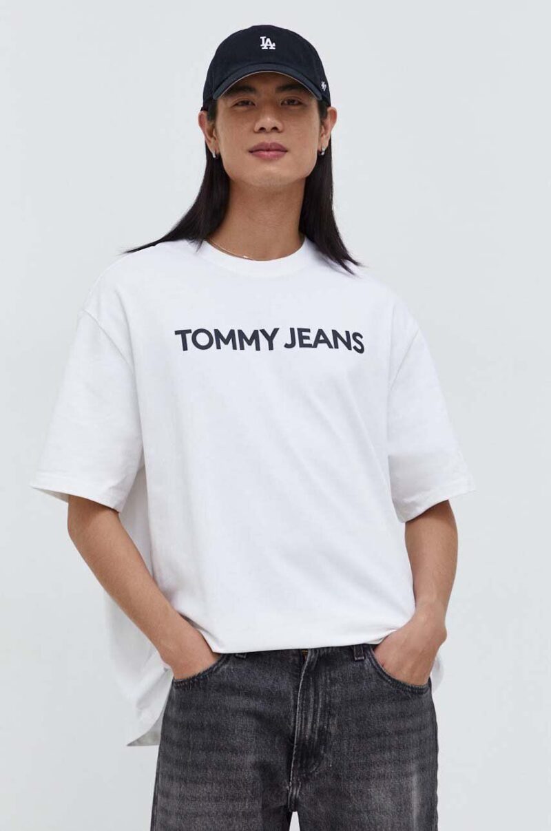 Tommy Jeans tricou din bumbac bărbați