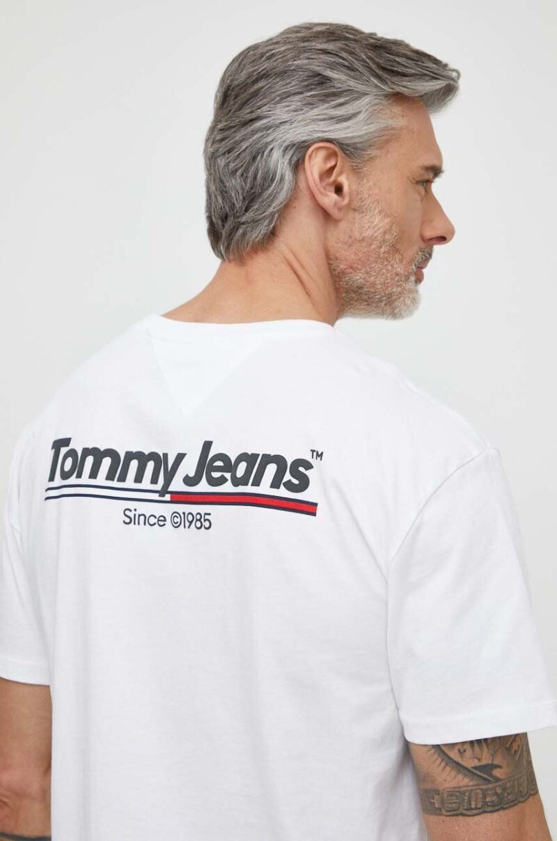 Tommy Jeans tricou din bumbac bărbați