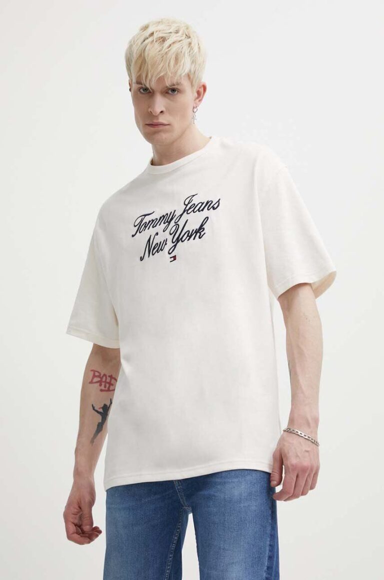 Tommy Jeans tricou din bumbac barbati