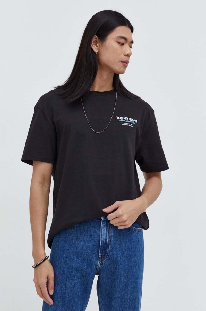 Tommy Jeans tricou din bumbac bărbați