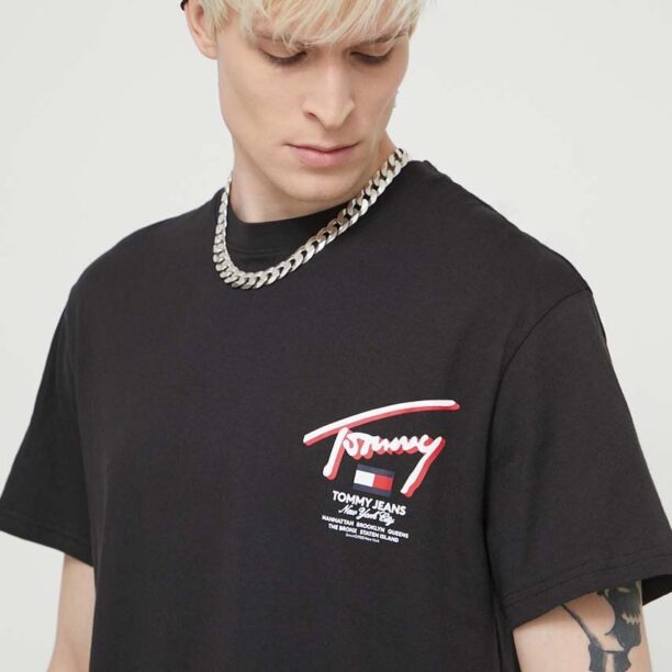 Tommy Jeans tricou din bumbac bărbați