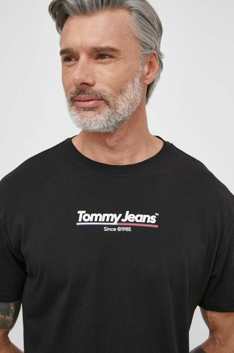 Tommy Jeans tricou din bumbac bărbați