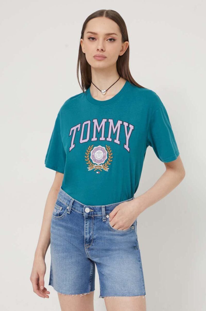 Tommy Jeans tricou din bumbac femei