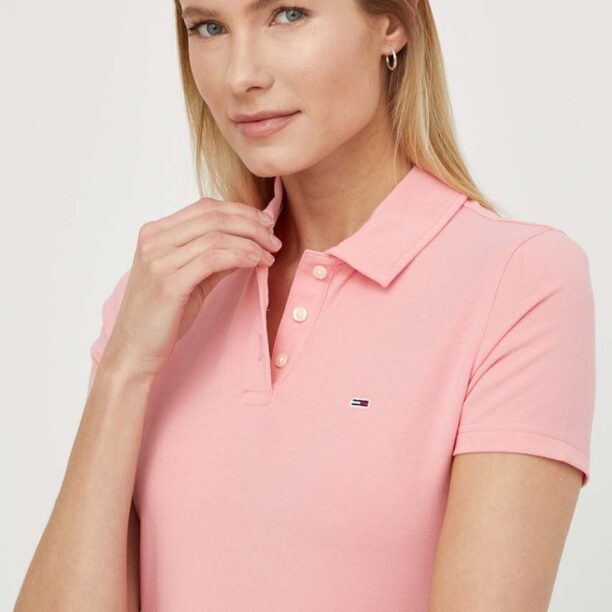 Tommy Jeans tricou polo femei