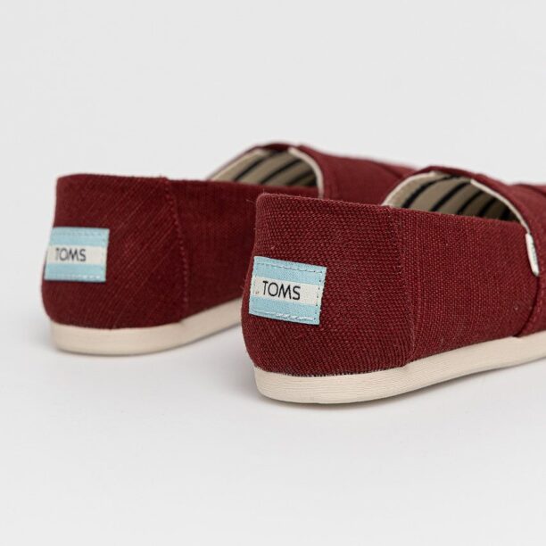 Toms Espadrile culoarea bordo preţ