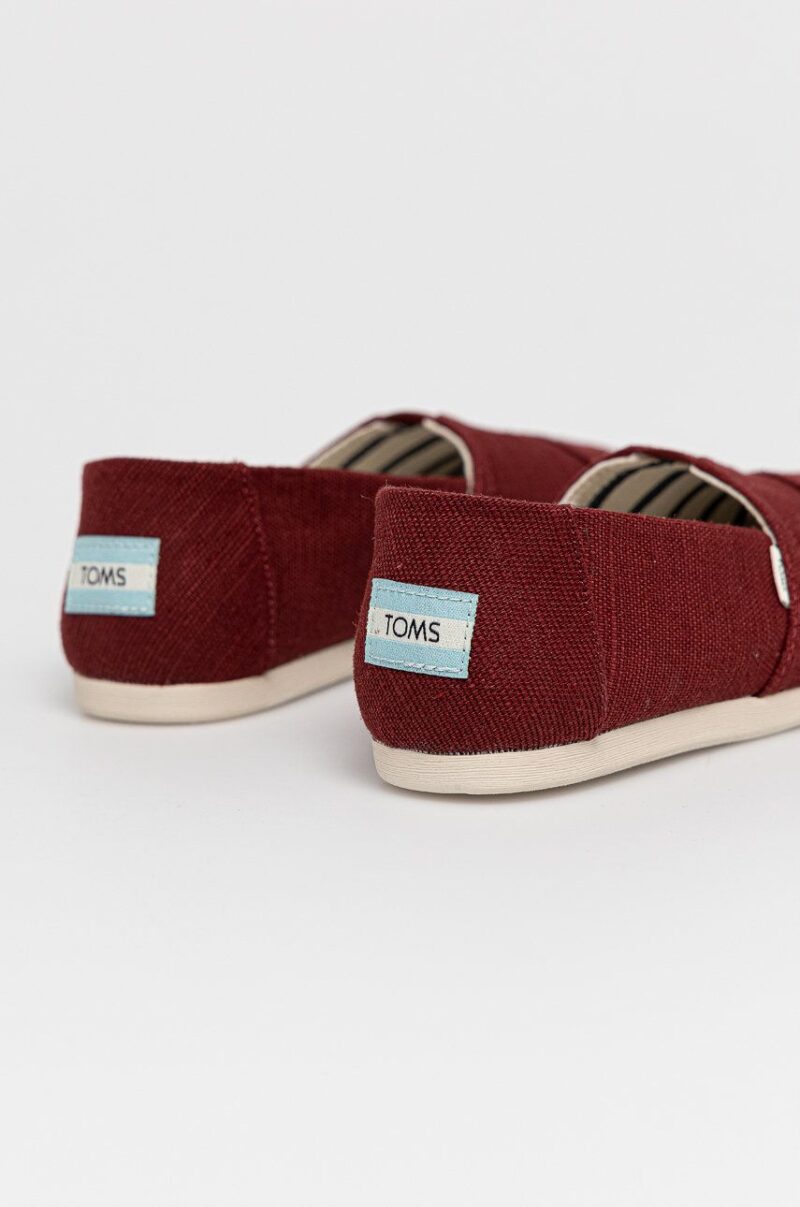 Toms Espadrile culoarea bordo preţ