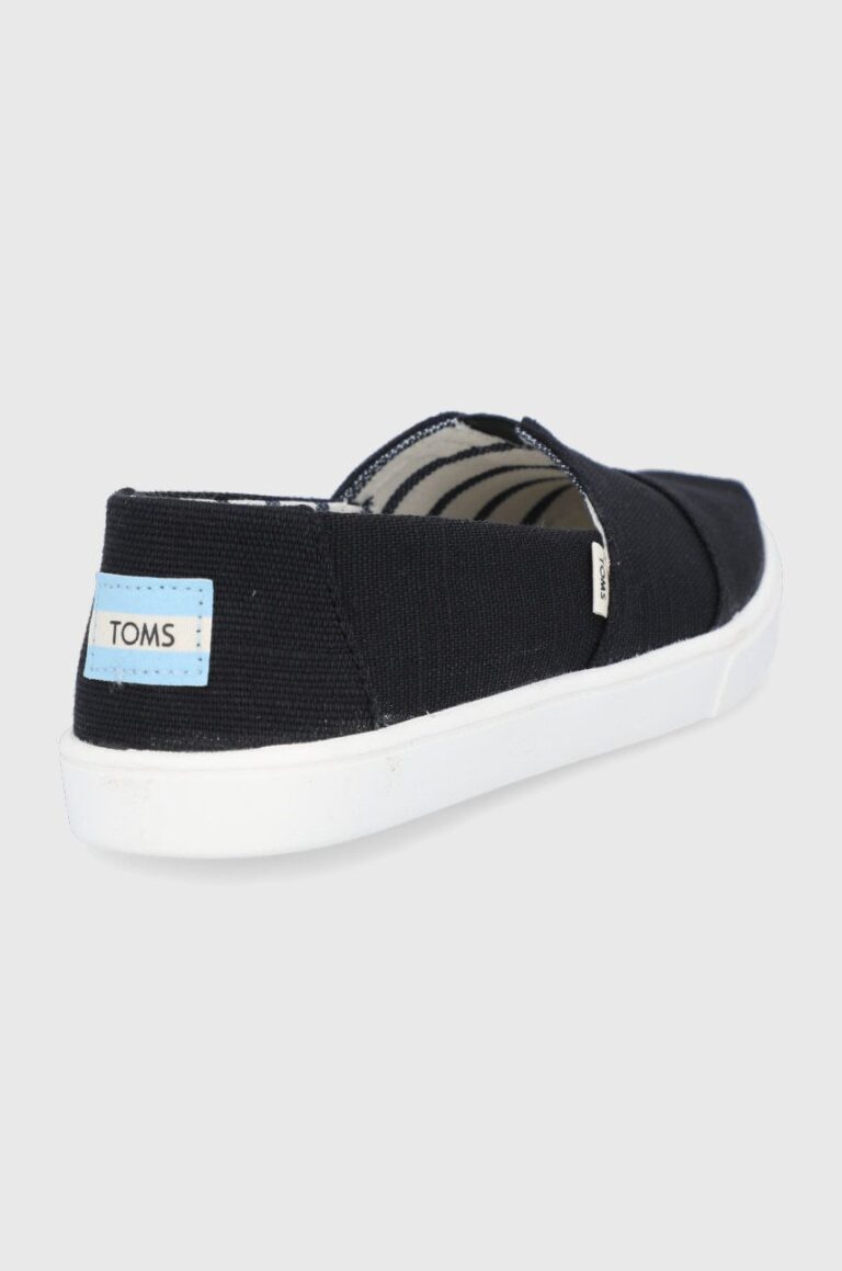 Toms Espadrile culoarea negru preţ