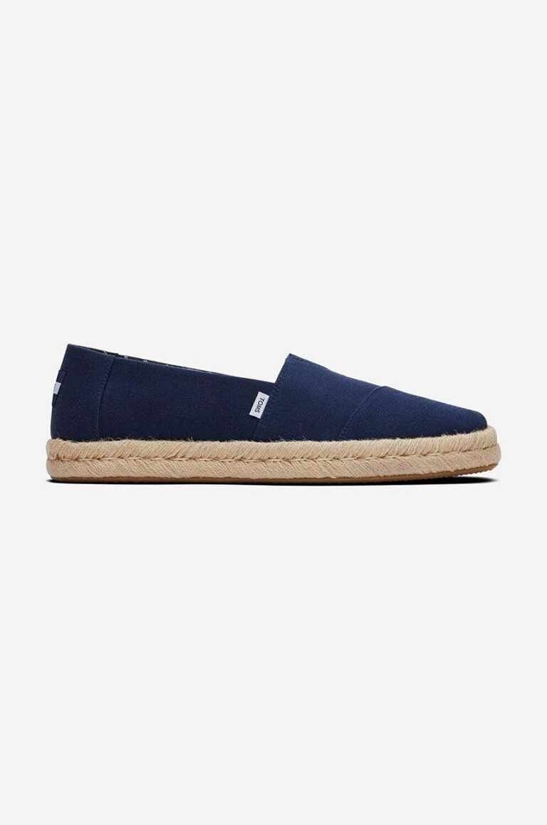 Toms espadrile Alpargata Rope 2.0 10019870 NAVY culoarea albastru marin