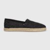 Toms espadrile Alpargata Rope culoarea negru