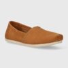 Toms espadrile din nubuc Alpargata culoarea maro