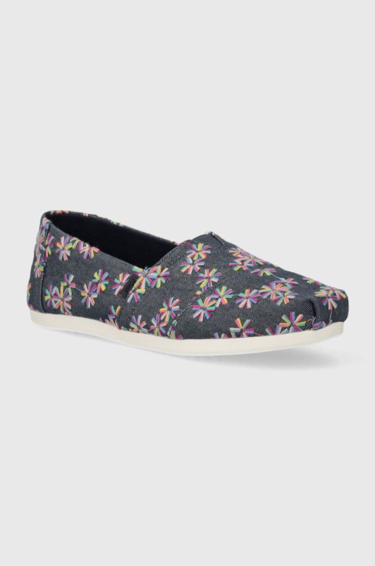 Toms tenisi Alpargata culoarea albastru marin