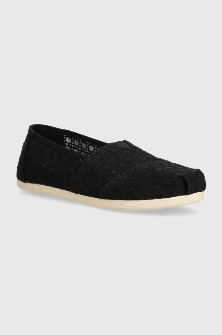 Toms tenisi Alpargata culoarea negru