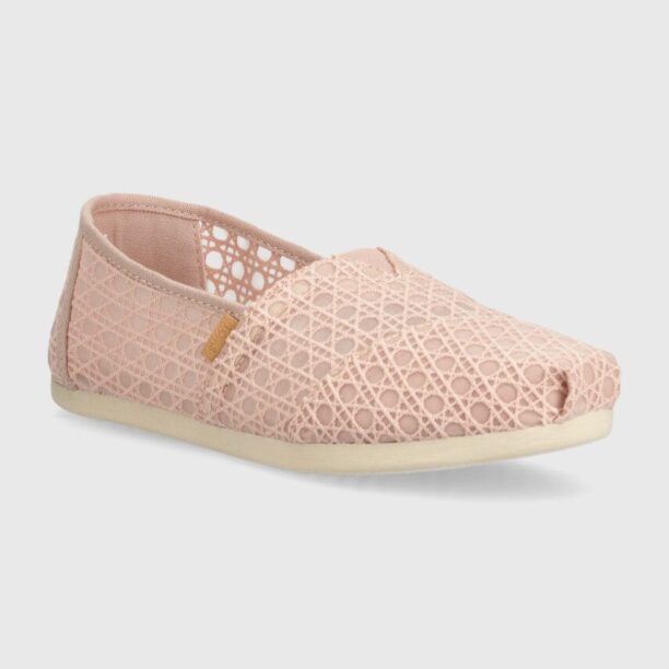 Toms tenisi Alpargata culoarea roz