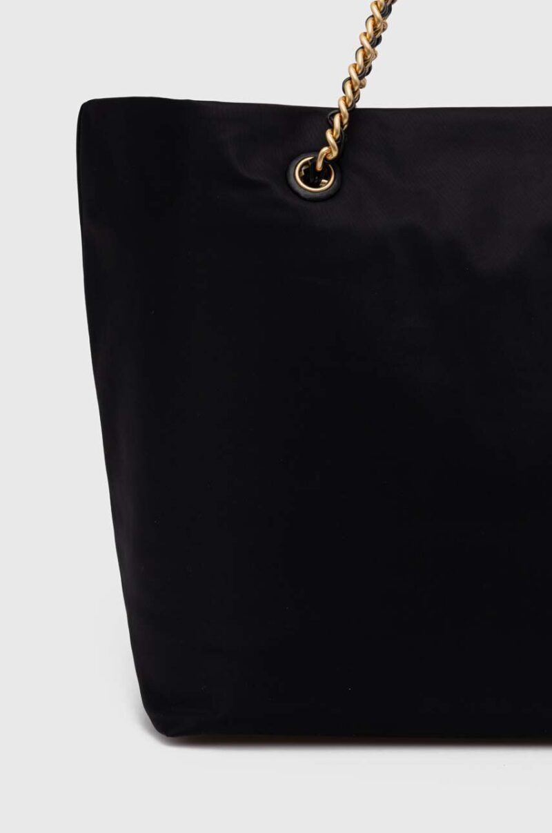 Tory Burch poseta culoarea negru preţ