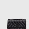 Tory Burch poseta de piele culoarea negru