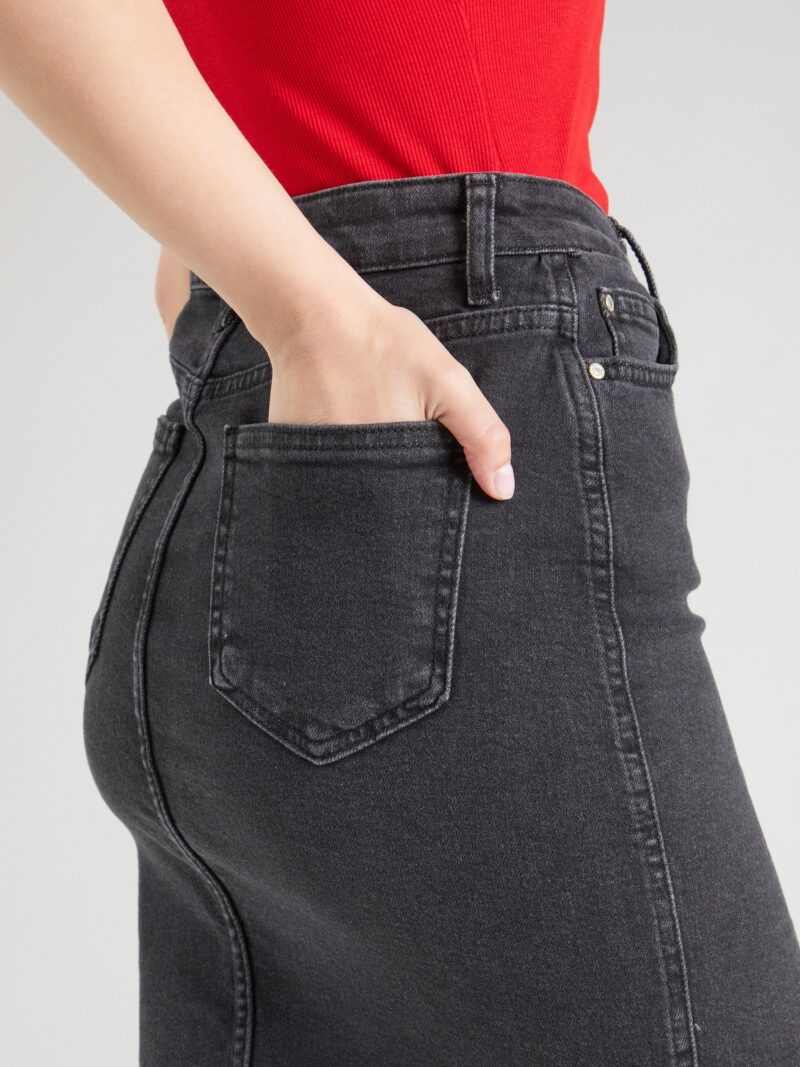 Preţ Trendyol Fustă  negru denim