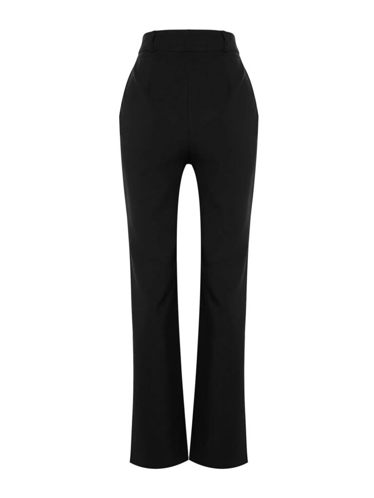 Original Trendyol Pantaloni cutați  negru