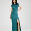 Trendyol Rochie de seară  verde petrol