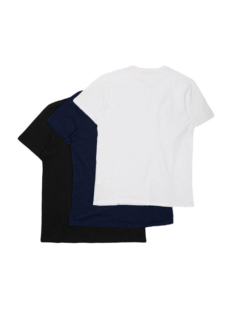 Trendyol Tricou  bleumarin / negru / alb