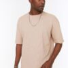 Trendyol Tricou  maro cappuccino