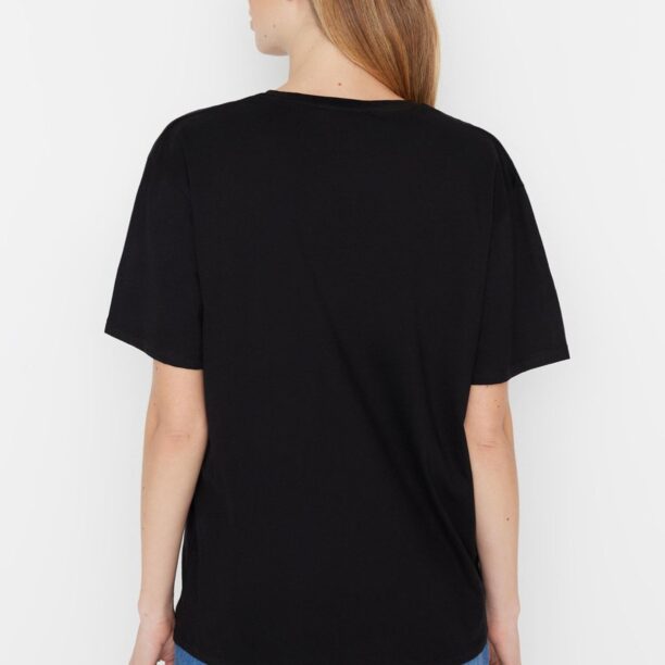 Trendyol Tricou  negru preţ