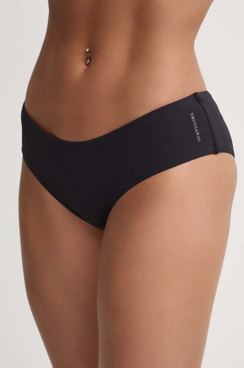 Trussardi chiloti de baie culoarea negru