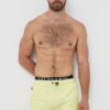 Trussardi pantaloni scurti de baie culoarea galben