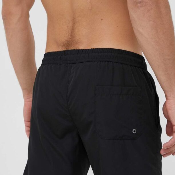 Trussardi pantaloni scurti de baie culoarea negru preţ