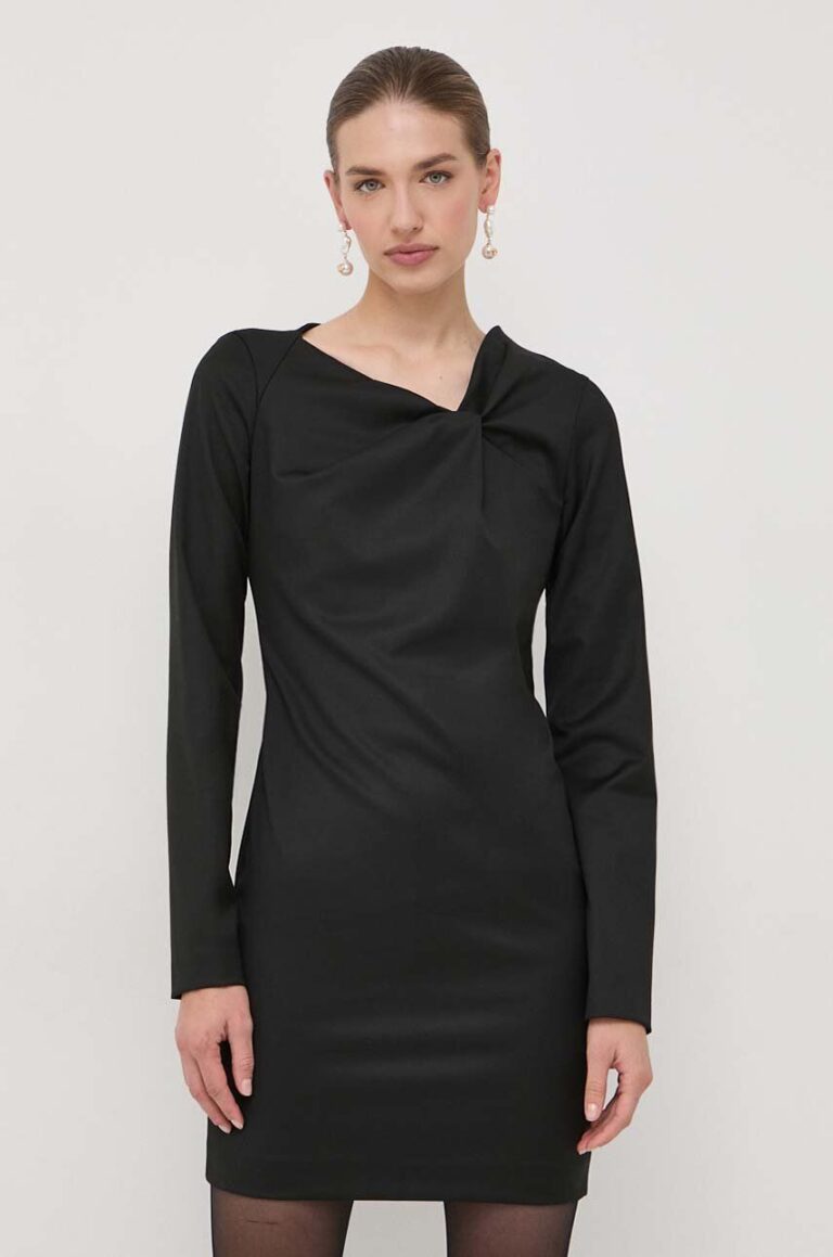 Trussardi rochie culoarea negru