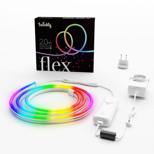 Twinkly bandă LED flexibilă 192 LED RGB 2m - Starter Kit