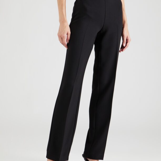 Twinset Pantaloni cu dungă  negru