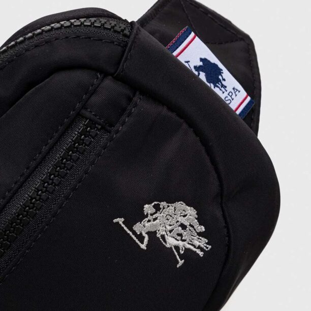 U.S. Polo Assn. borseta culoarea negru preţ