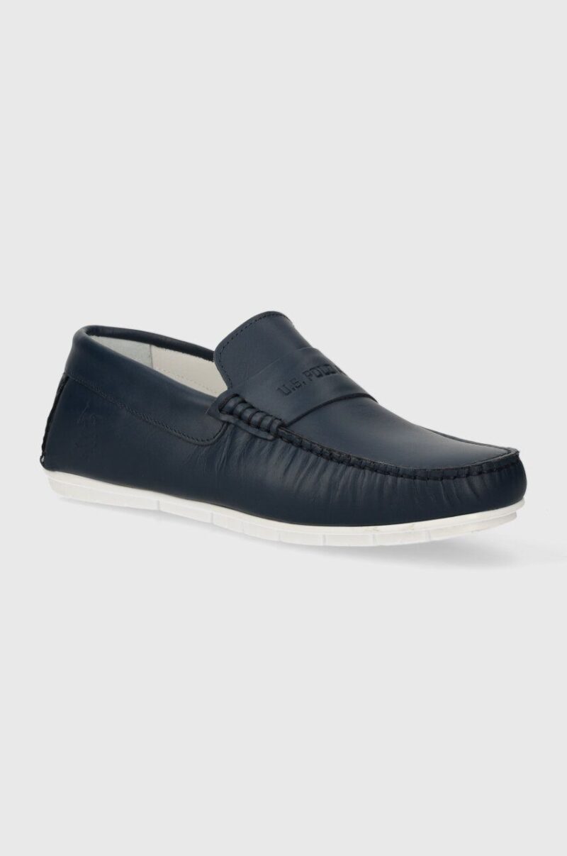 U.S. Polo Assn. mocasini de piele RIVER barbati