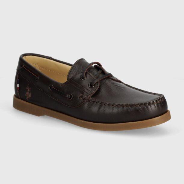 U.S. Polo Assn. mocasini de piele SAIL barbati