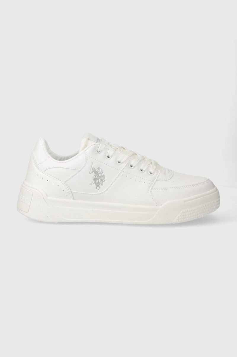 U.S. Polo Assn. sneakers NOLE culoarea alb