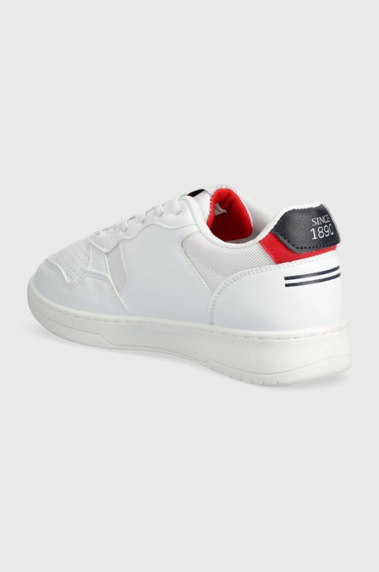 U.S. Polo Assn. sneakers pentru copii DENNY004 culoarea alb preţ