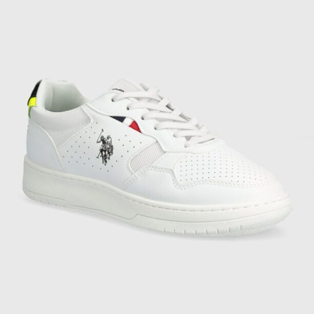 U.S. Polo Assn. sneakers pentru copii DENNY004 culoarea alb