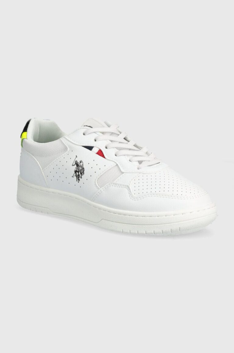 U.S. Polo Assn. sneakers pentru copii DENNY004 culoarea alb