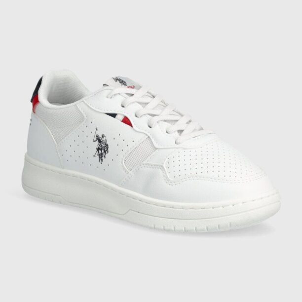 U.S. Polo Assn. sneakers pentru copii DENNY004 culoarea alb