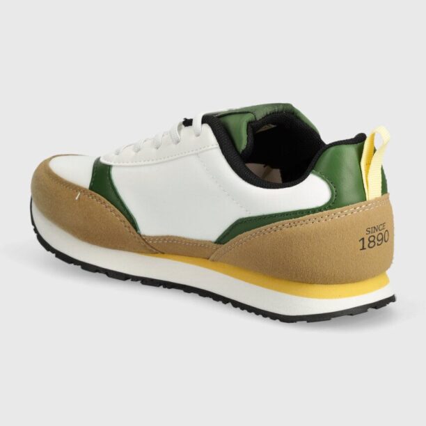 U.S. Polo Assn. sneakers pentru copii NOBIK013A culoarea verde preţ