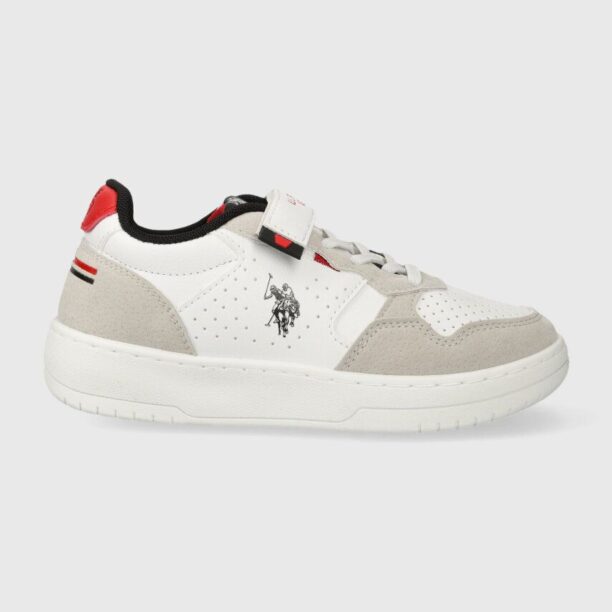 U.S. Polo Assn. sneakers pentru copii culoarea alb