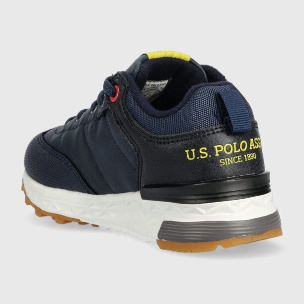 U.S. Polo Assn. sneakers pentru copii culoarea albastru marin preţ