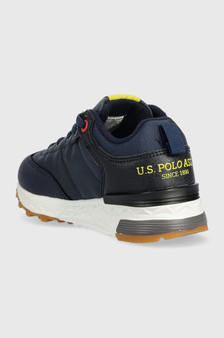 U.S. Polo Assn. sneakers pentru copii culoarea albastru marin preţ