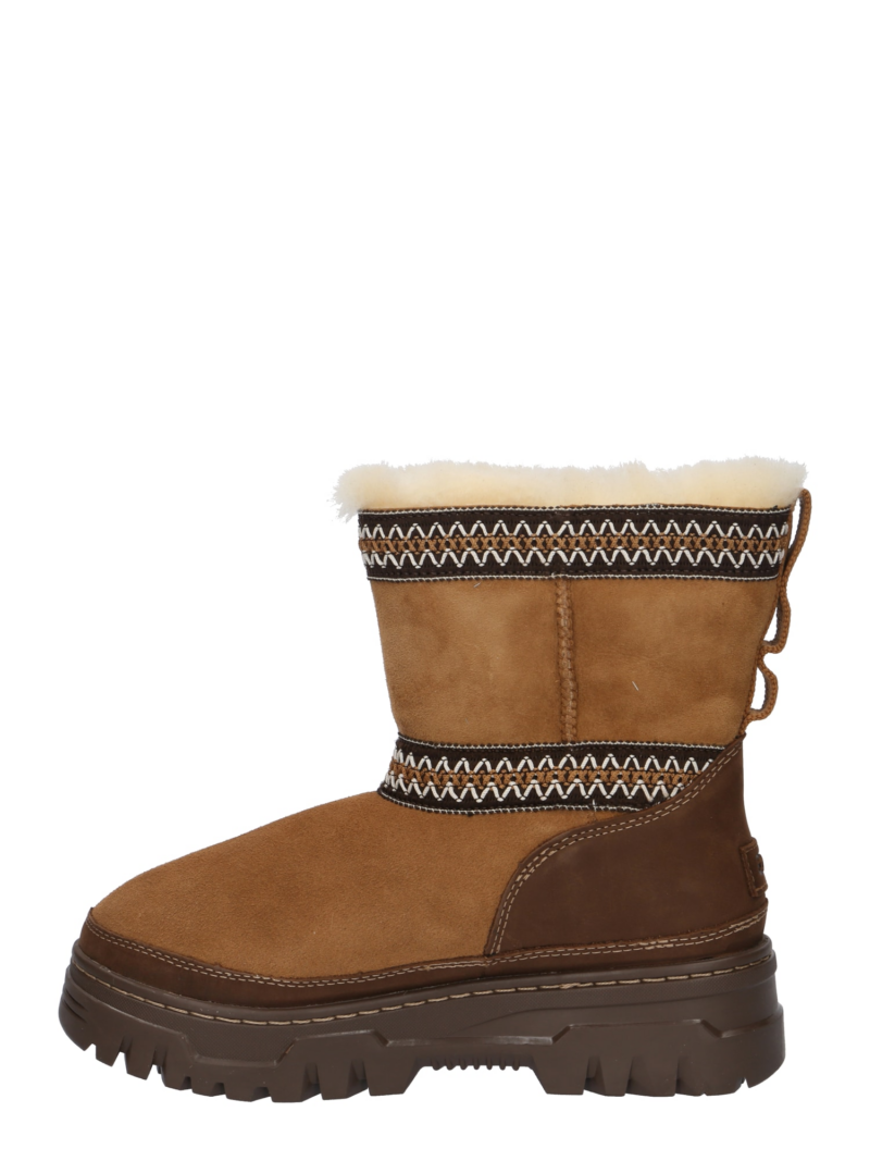 UGG Botine 'Classic Mini TrailGazer'  maro / maro caramel / negru