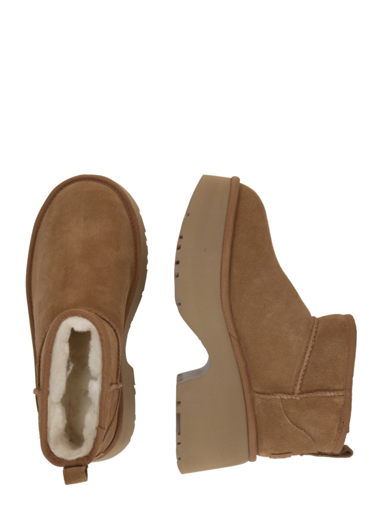 UGG Botine 'Classic Ultra Mini New Heights'  maro caramel