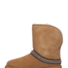 UGG Botine 'Classic'  ombră / maro închis / alb