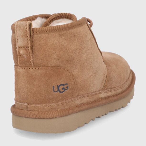 UGG Cizme de zapada din piele întoarsă culoarea maro preţ