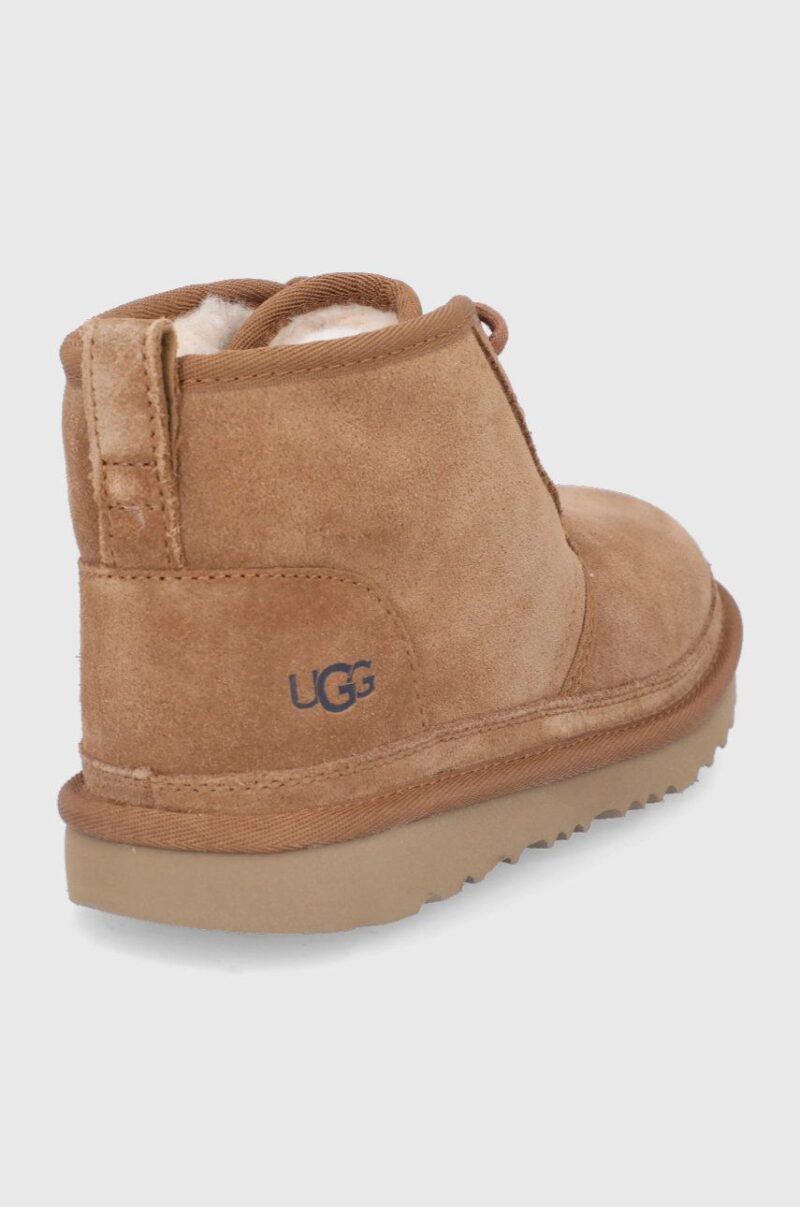 UGG Cizme de zapada din piele întoarsă culoarea maro preţ