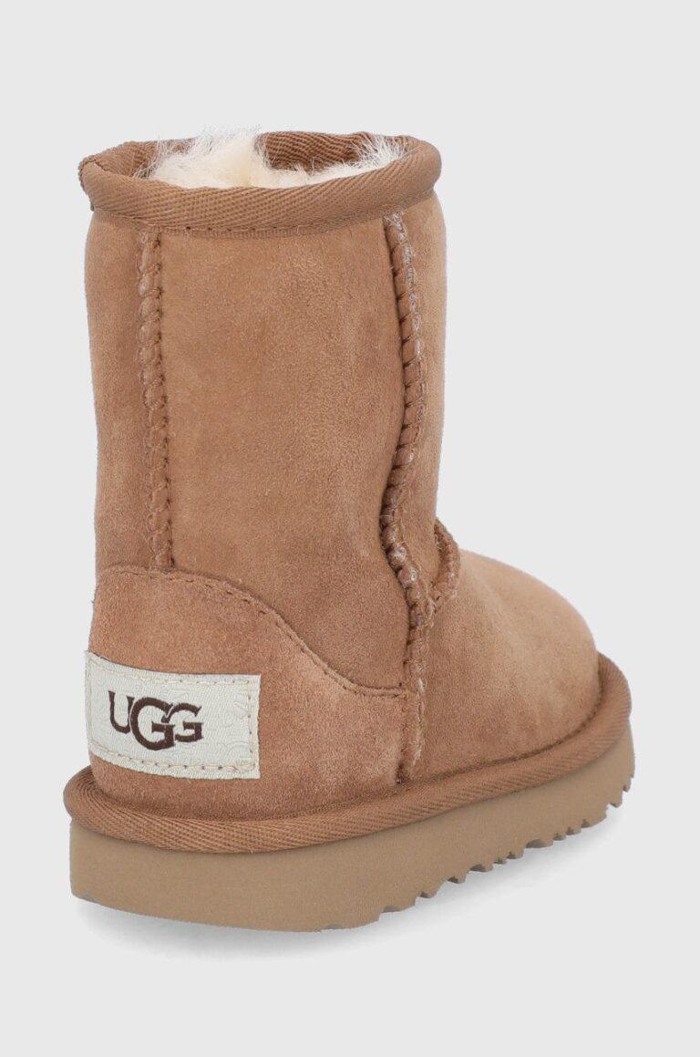 UGG Cizme de zapada din piele întoarsă culoarea maro preţ